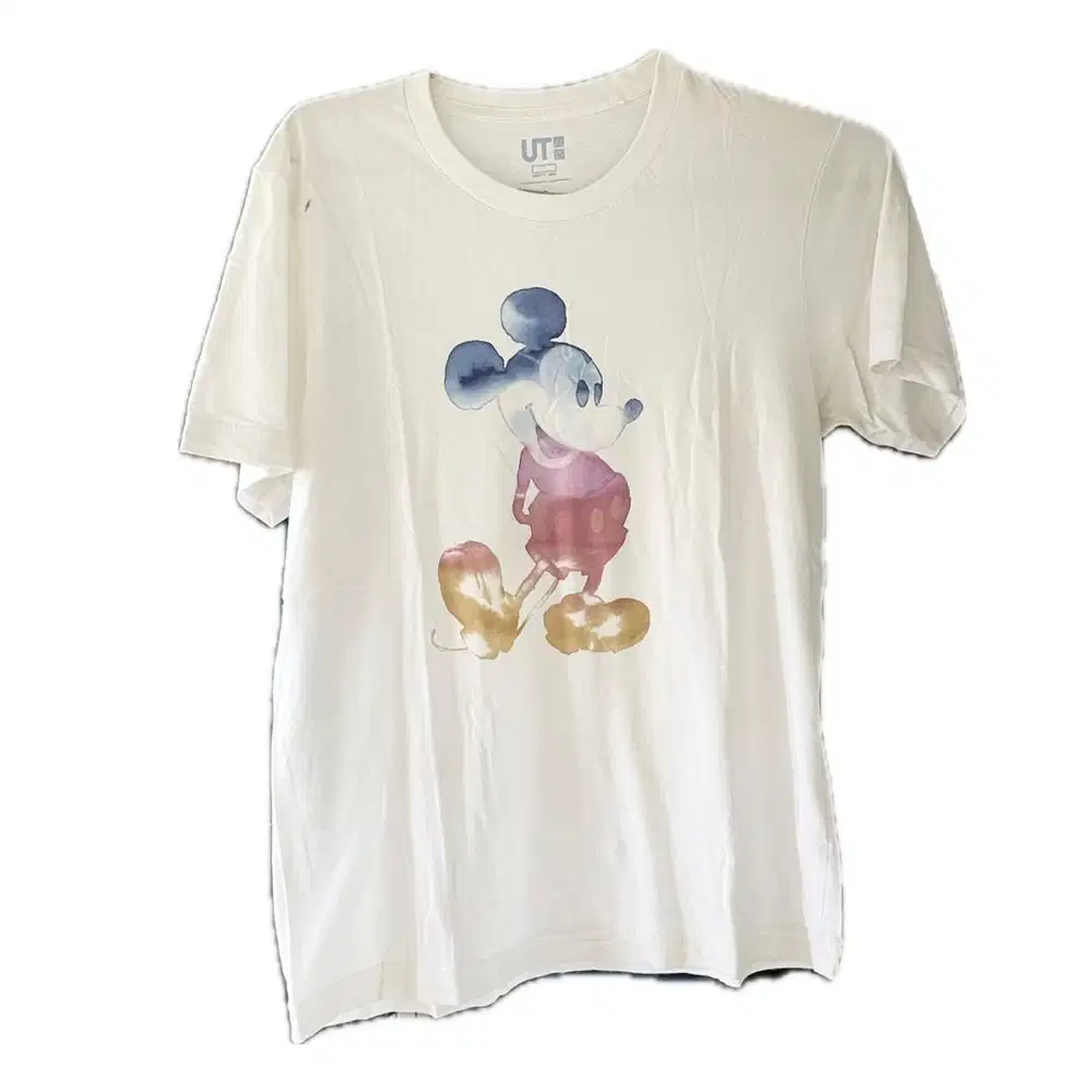 Kaos uniqlo 2025 mickey mouse