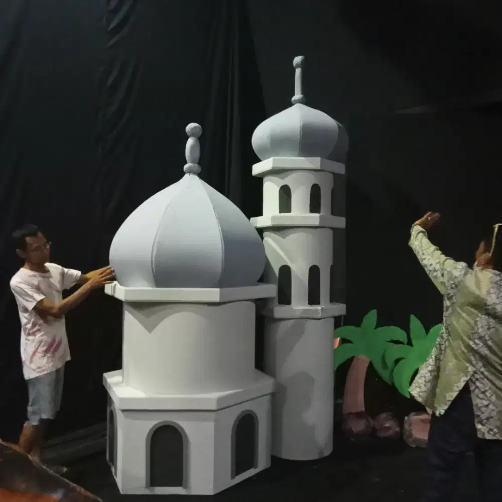 Full 4D dekorasi Styrofoam