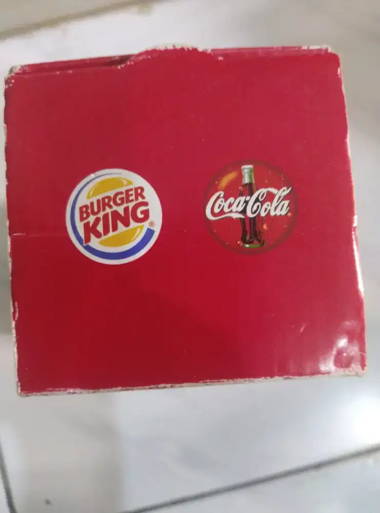 Gelas coca cola x Burger king