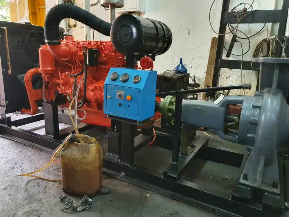 GENSET POMPA mitsubishi komplit