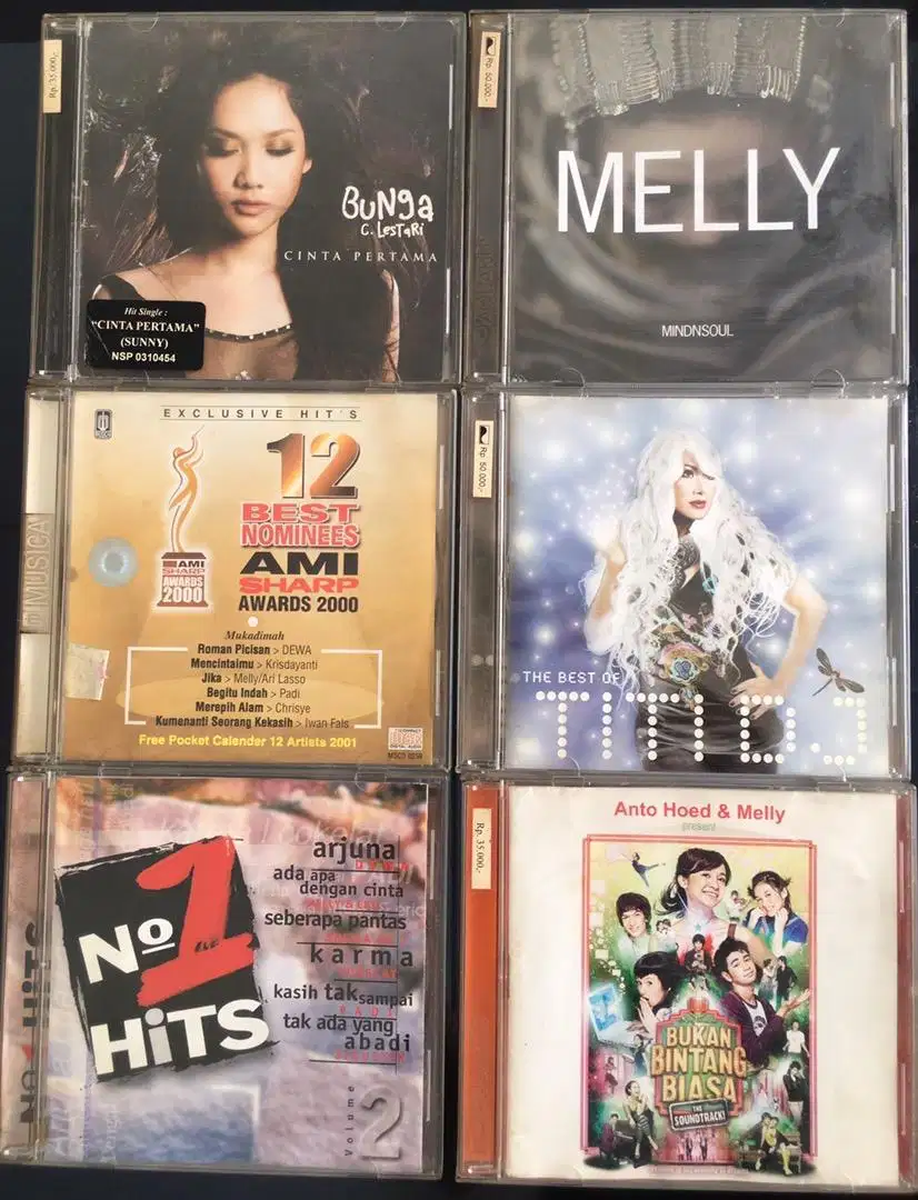 Jual macam2 CD music kualitas OK