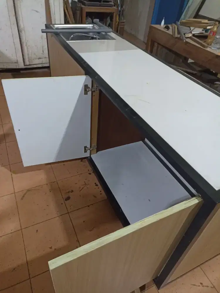 Meja kitchen Set cucian piring