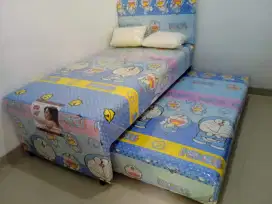 Kirana bed 2in1 doraemon tersedia motif lainnya