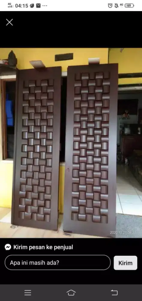 pintu jati dan kusen jati
