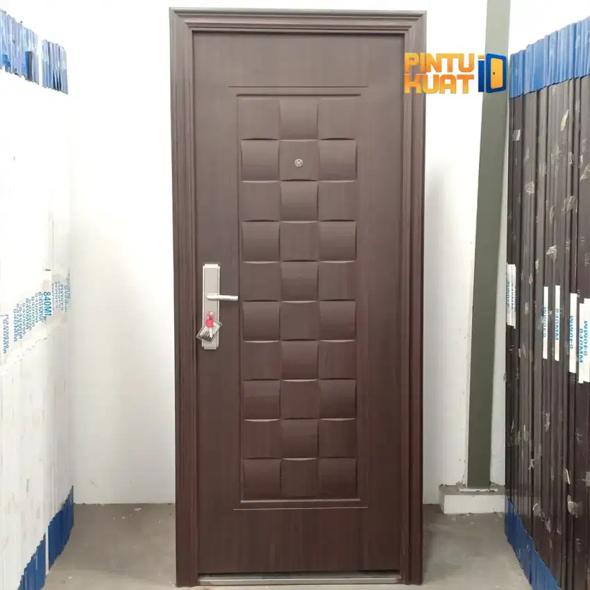 FULL SET PINTU BAJA MURAH SINGLE 210X90 BISA COD DAN GRATIS ONGKIR
