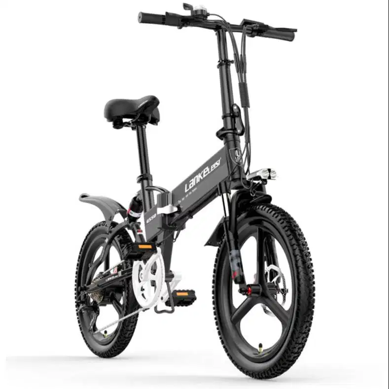 Sepeda Listrik Lipat Lankeleisi G550 Moped Elite Version 48V 10.4AH