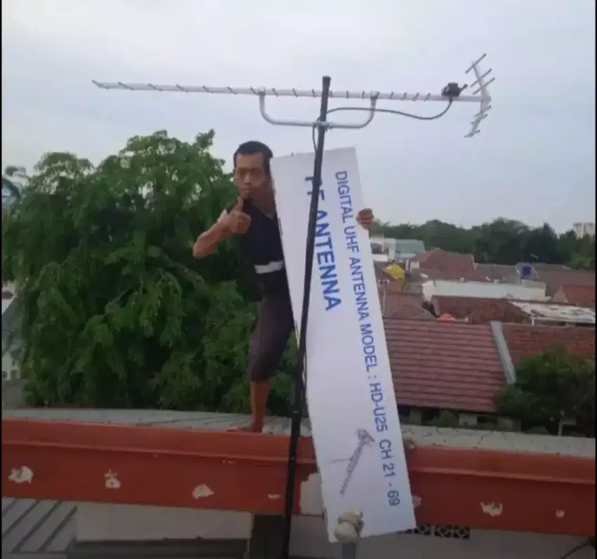 Pasang instalasi antena tv