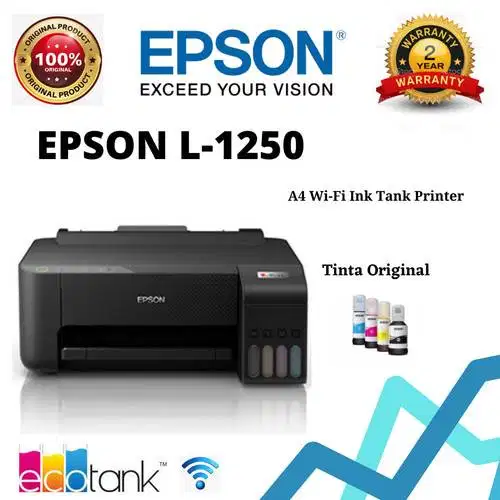 PRINTER Epson EcoTank L1250 Ink Tank Printer - Wifi