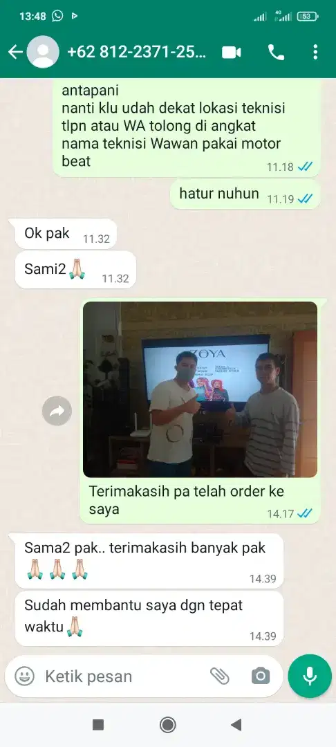 jual alat PENEMPEL TV plus pasang