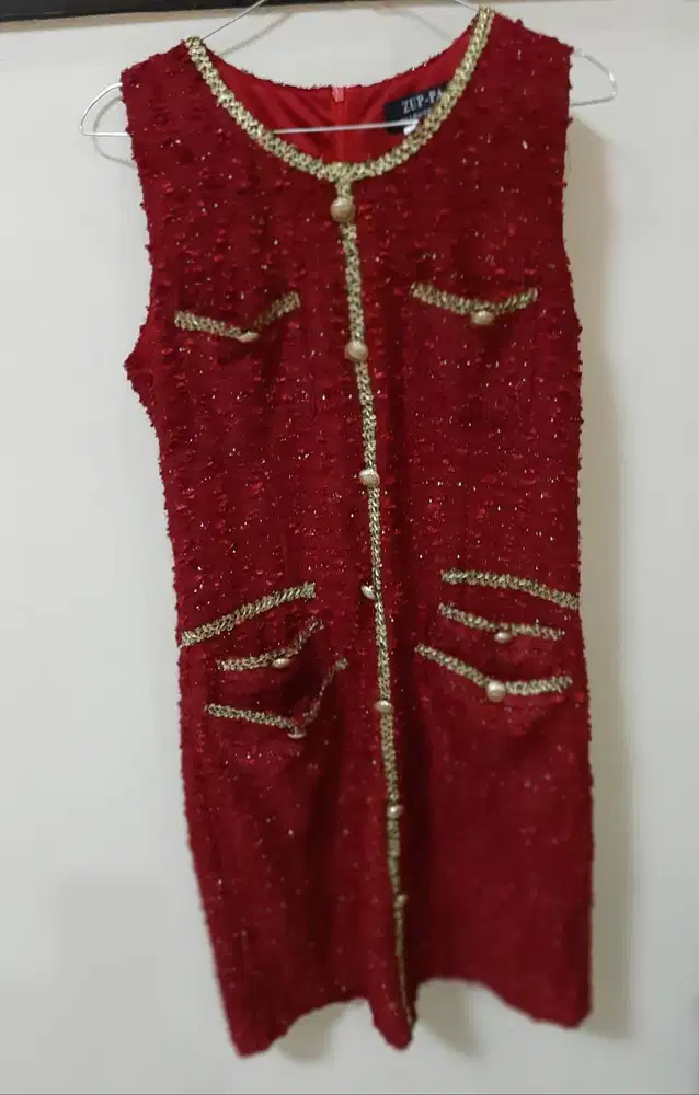 Red Elegant Party Dress