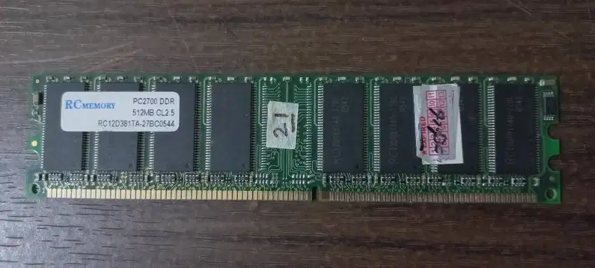 RC Memory PC2700 DDR 512MB