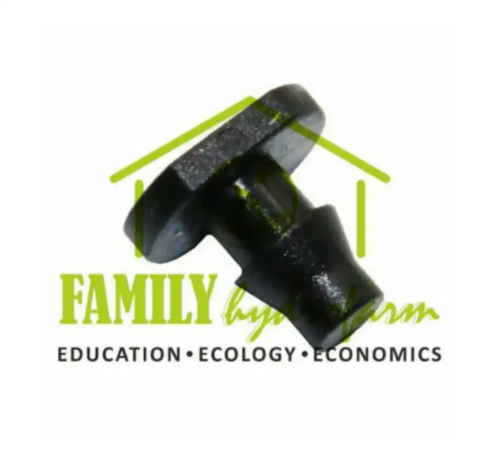 End Cap Penutup Lubang Selang 7mm Hidroponik