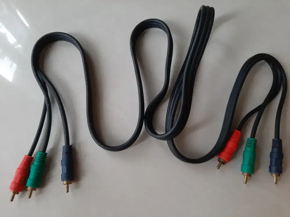 Kabel Component kompones buat PS lama TV DVD dll