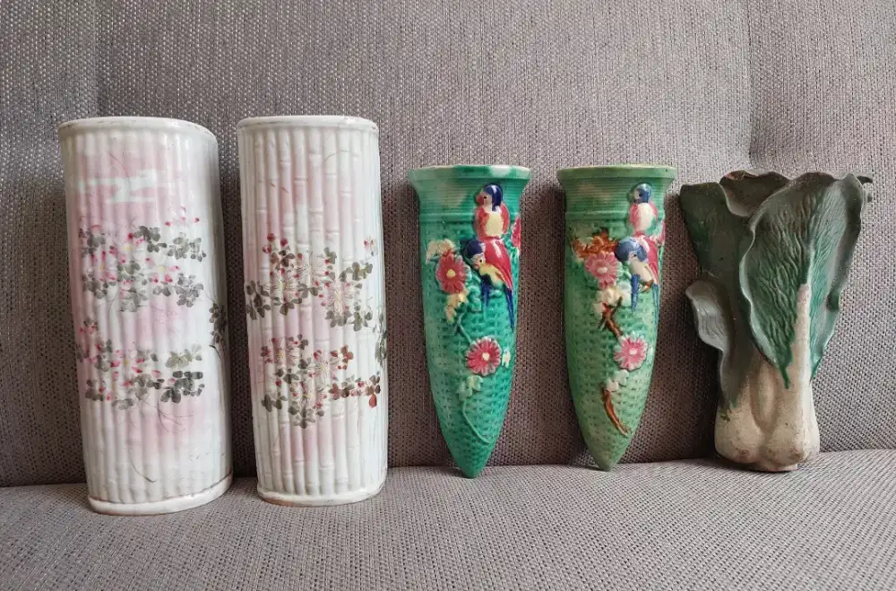 Vase bunga antikk