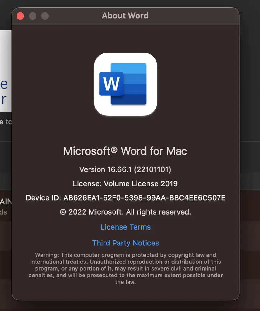 Miccrosoft Office 2021 for Mac M1 M2 Monterey dan Ventura