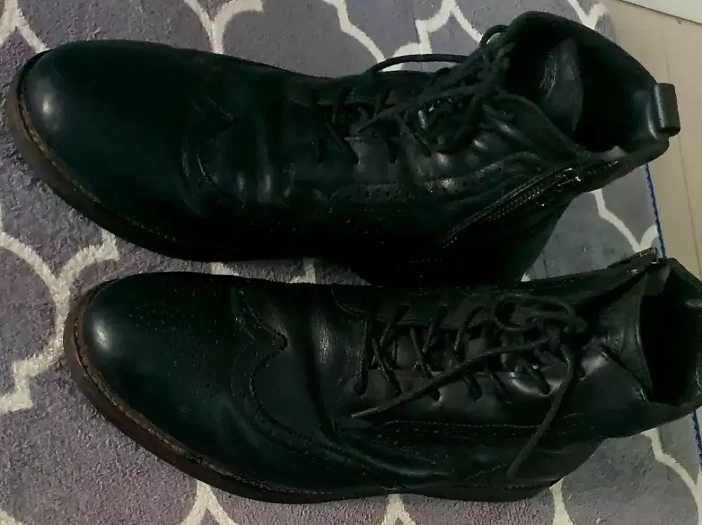 Boots zipper samping import