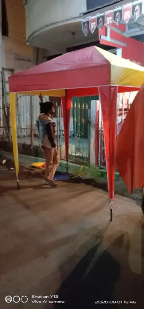 Tenda cafe buat jualan di bulan ramadhan siap antar