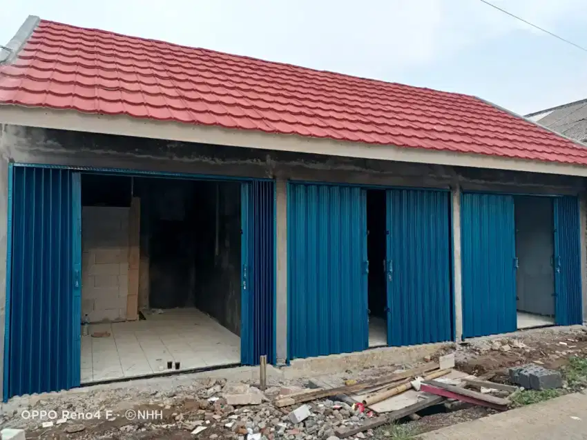 Folding get dan rolling door