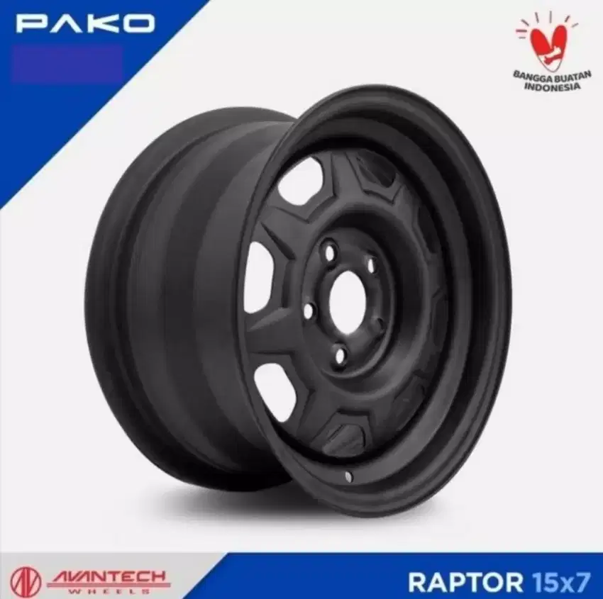 NEW- Velg Avantech raptor R15 PCD 5x114
