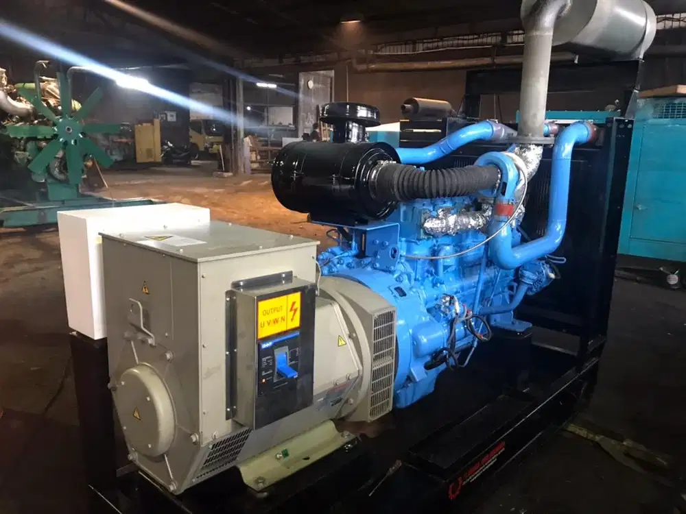 Genset mitsubishi 200 kva open rekondisi baru