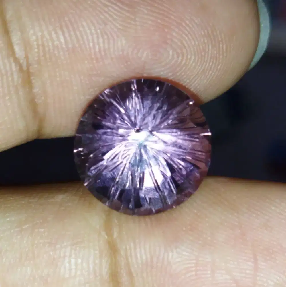 Natural Amethyst Quartz Kecubung Ungu Bundar