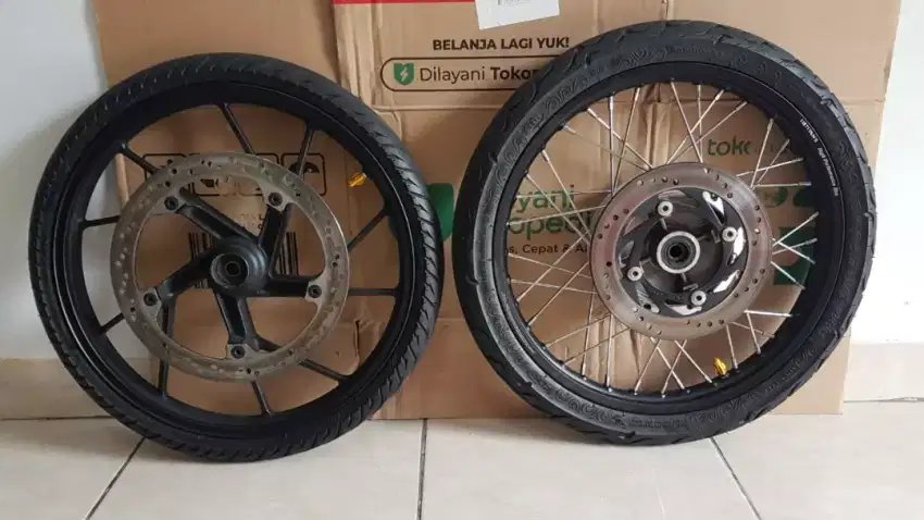 Velg ninja rr,ss,r ukuran kecil