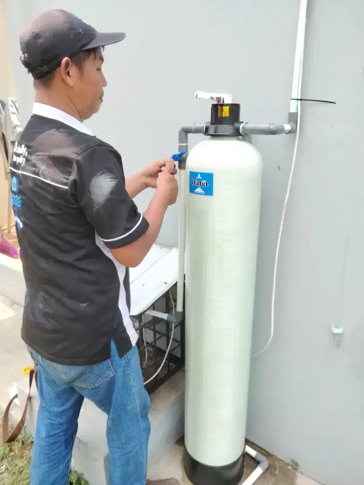 Alat filter saringan air pompa sumur bor tanah/ PDAM PAM kuning keruh
