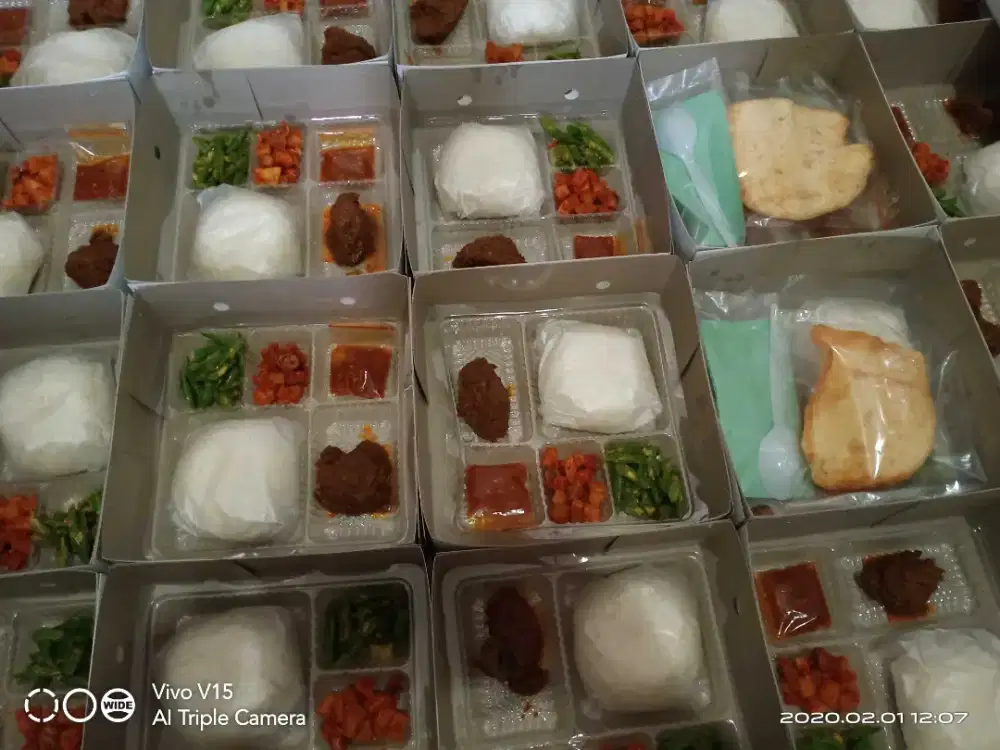 Paket Nasi box nasi kotak siap kirim Jakarta Bekasi untuk semua acara