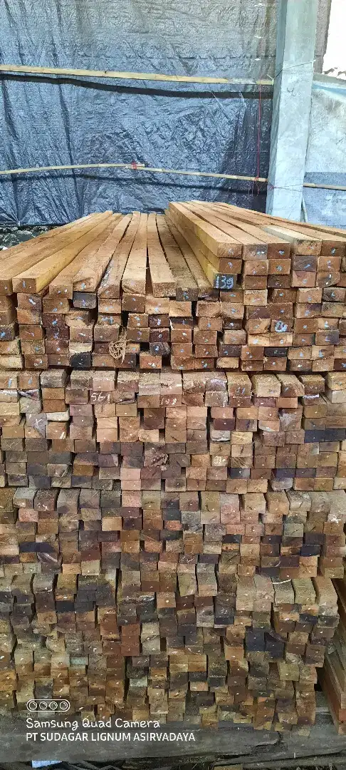 Kayu lurus tanpa di ikat kaso 4x6x400 batangan