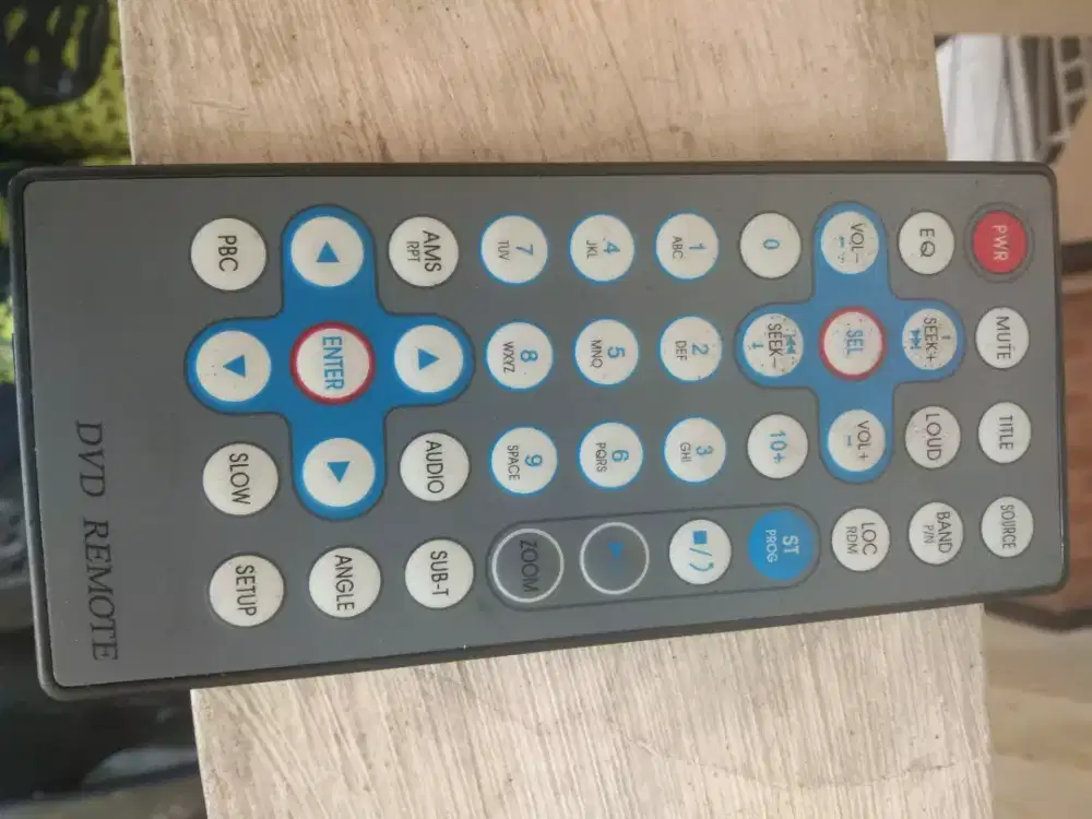 Remote dvd mobil