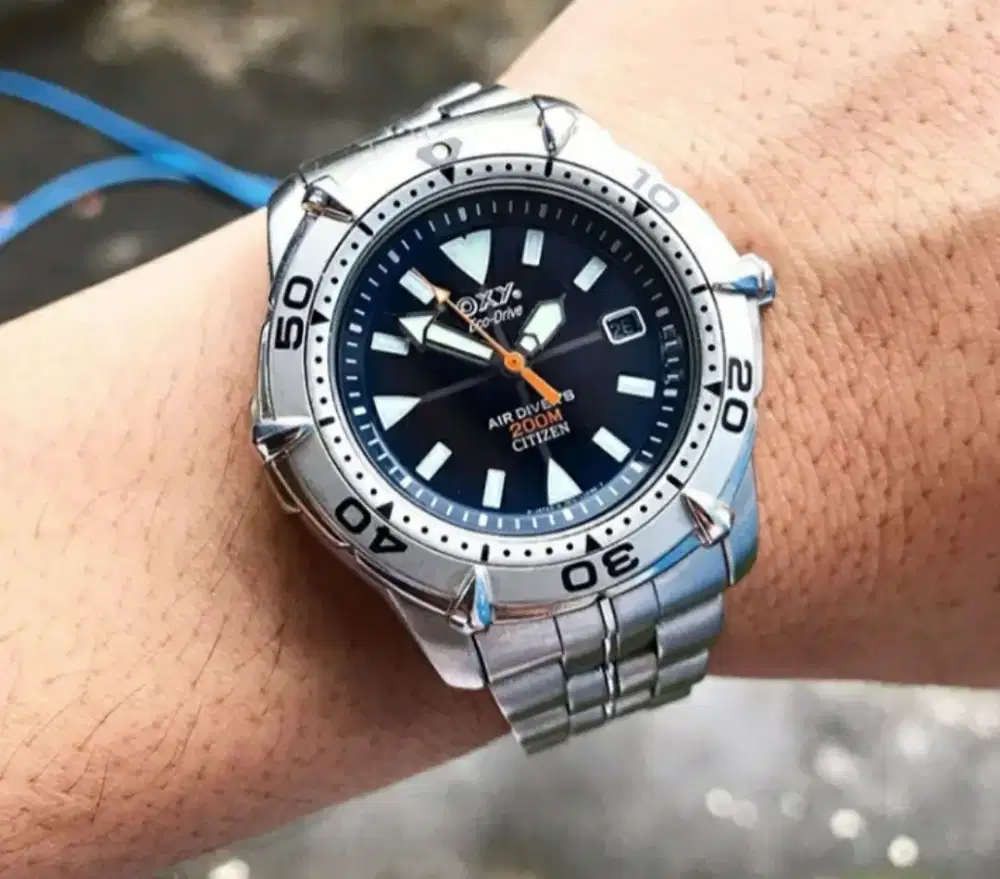 Citizen oxy air diver's 200m sale