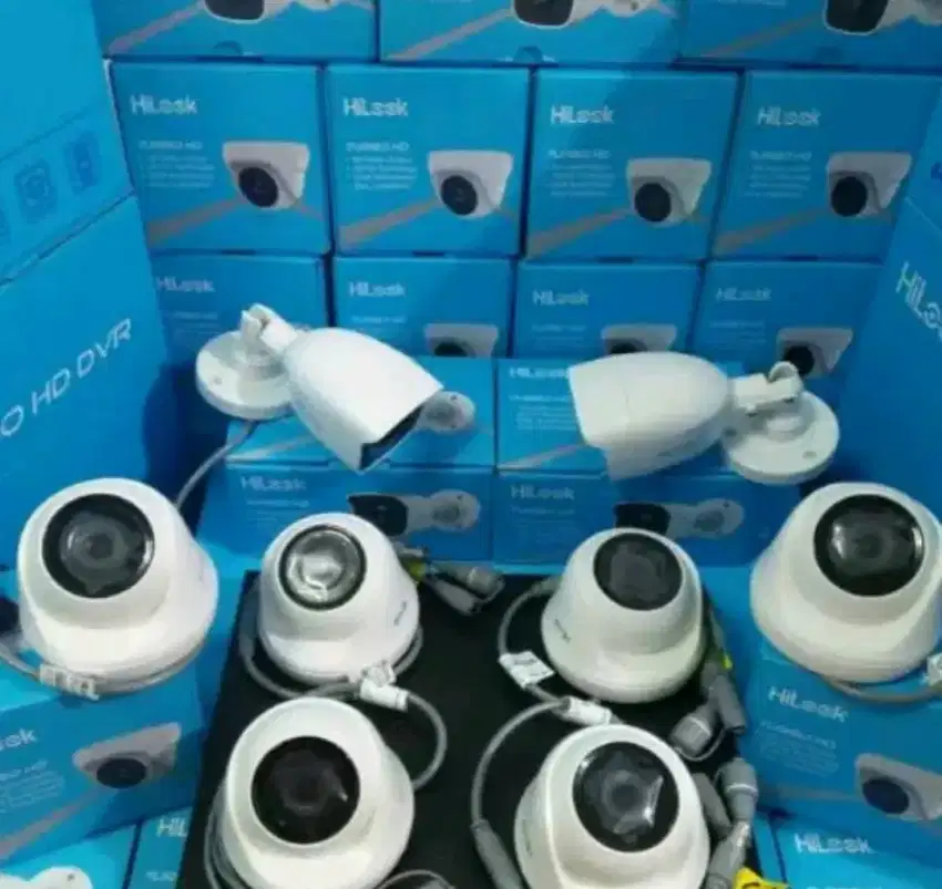 Paket lengkap 8 kamera cctv Hilook 2Mp Gratis pasang