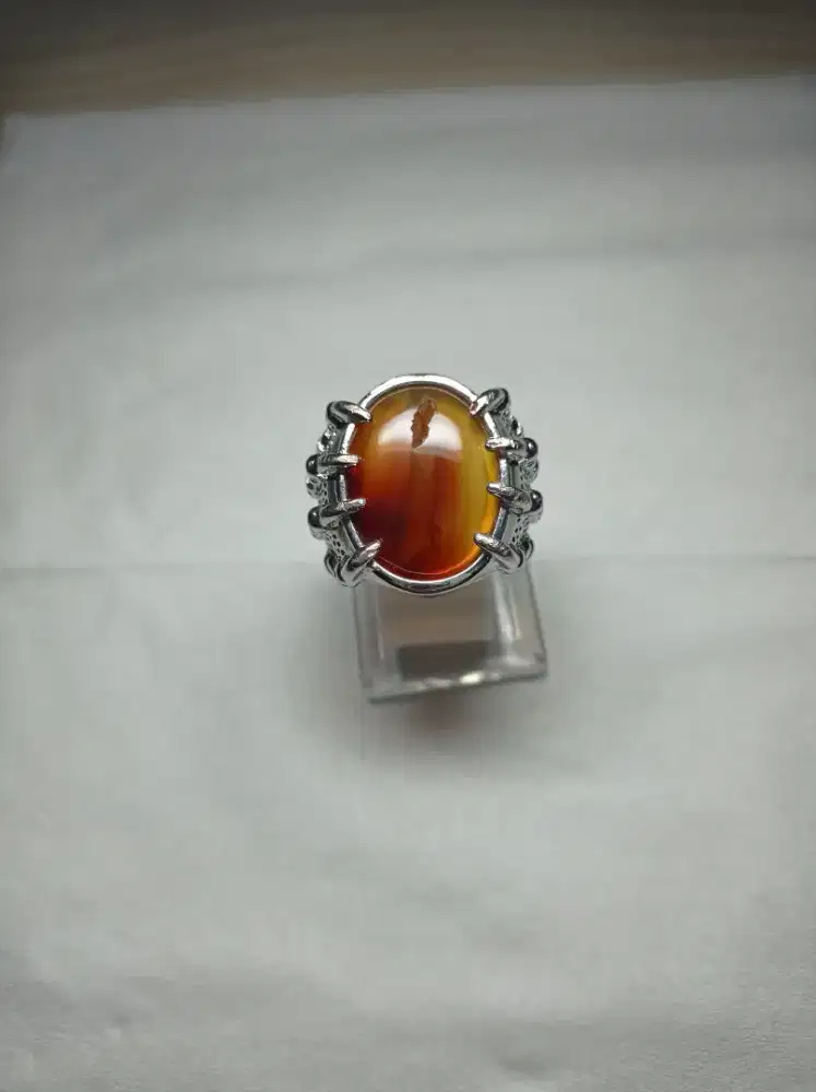 Cincin Batu sulaiman combong size 10