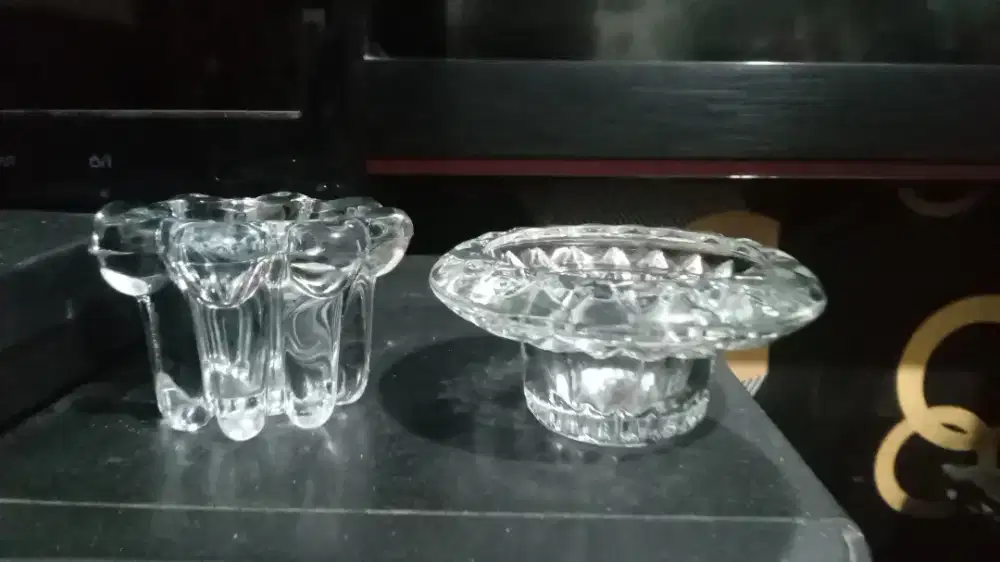 Tempat lilin bahan kaca 2 bj