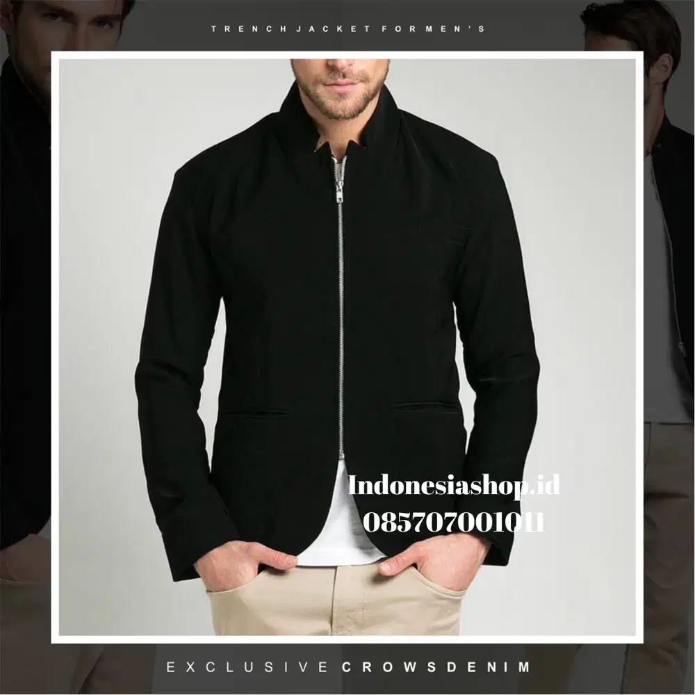 Jasket Black Simply LMH Korean Style – SK28