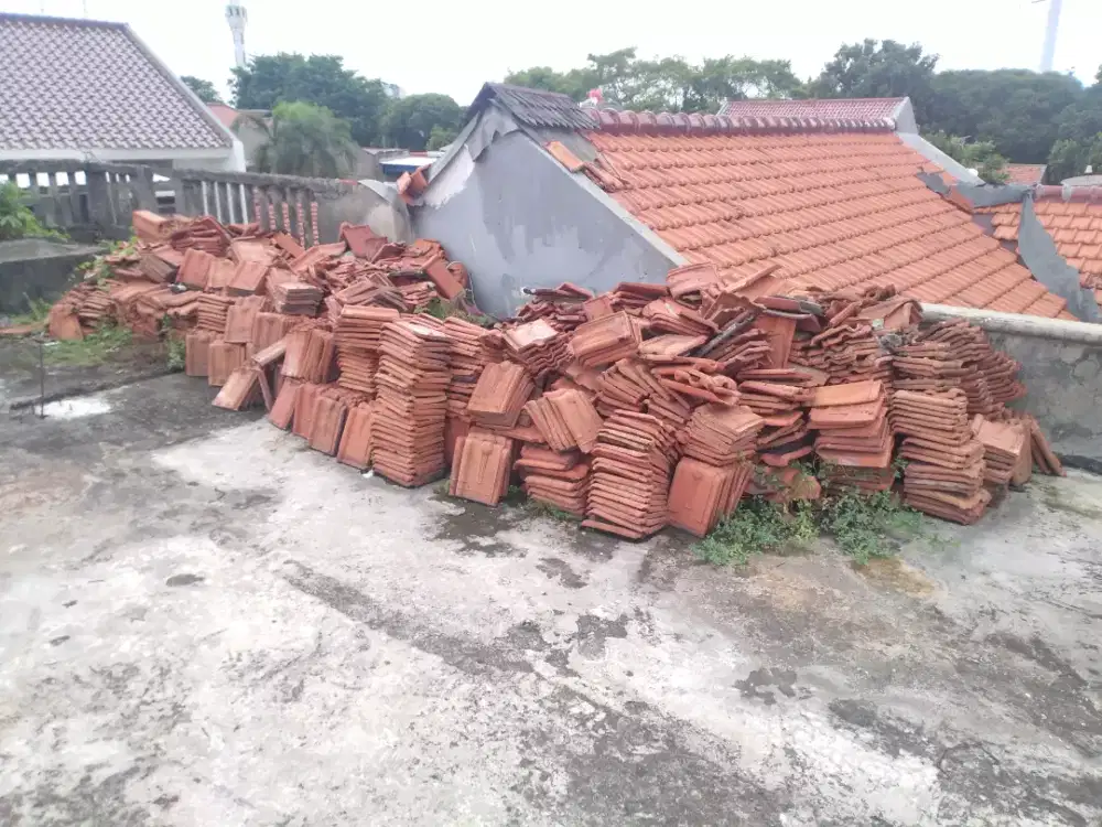 Genteng bata genteng kodok kondisi seken