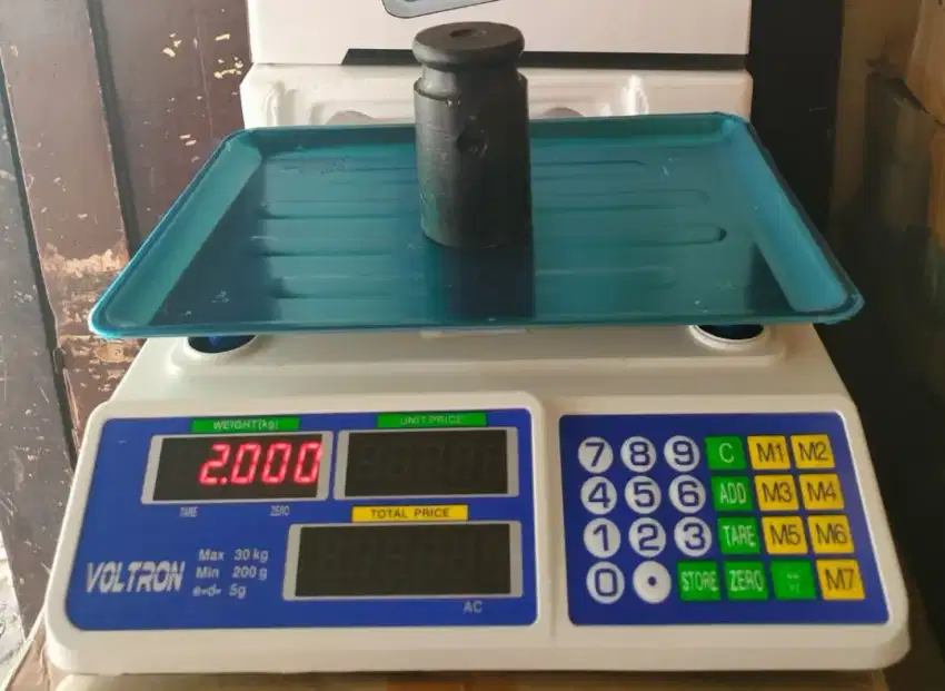 Timbangan digital Murah 30 Kg Tera Baru Legal dari Metrologi Voltron