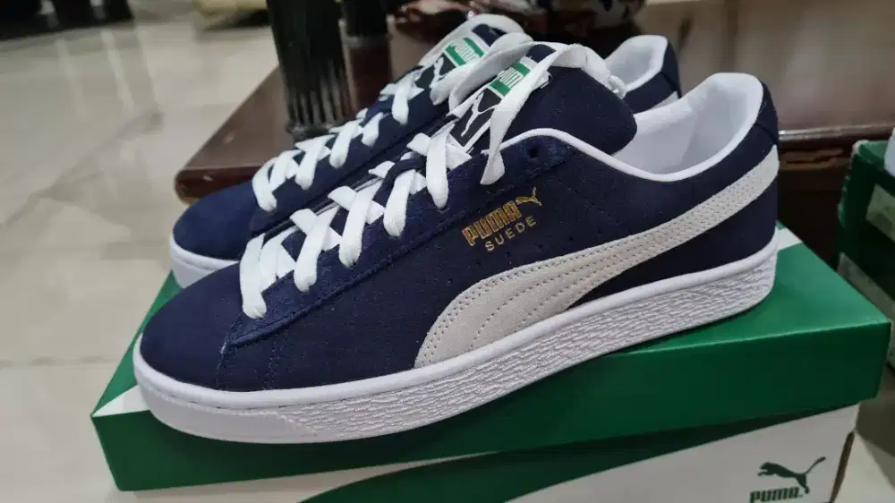 Tali sepatu best sale puma suede