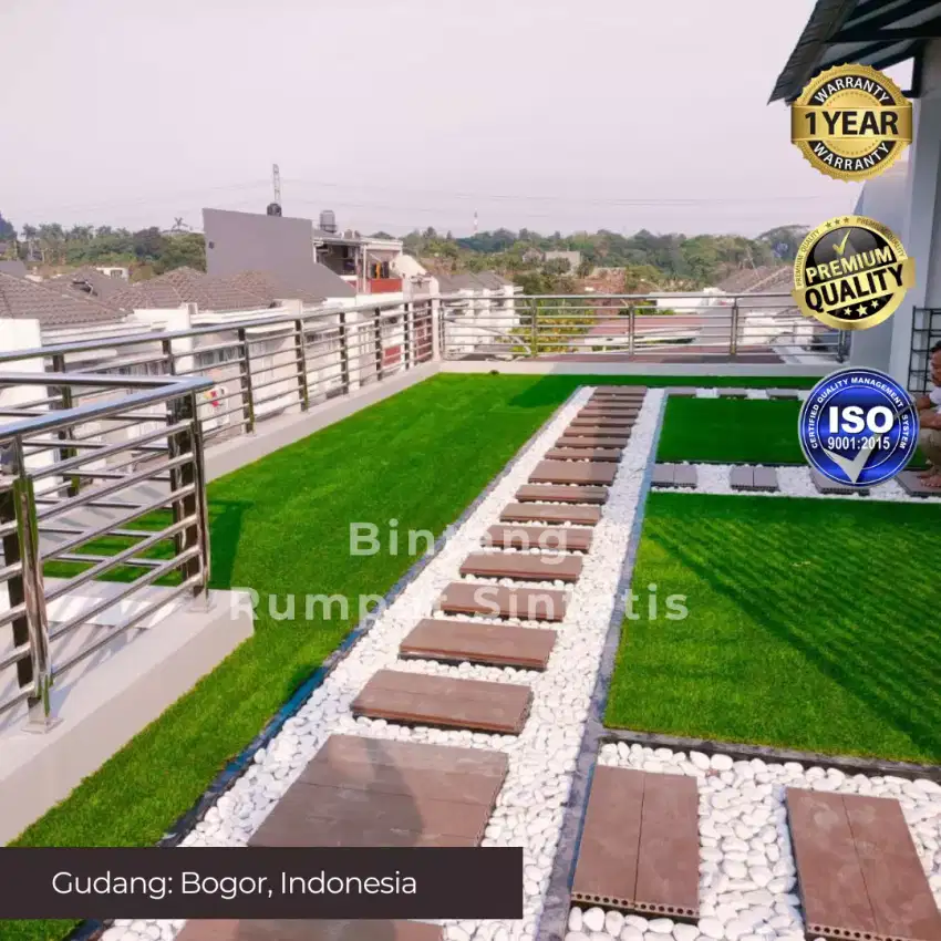 Rumput sintetis premium cocok untuk dekorasi 2