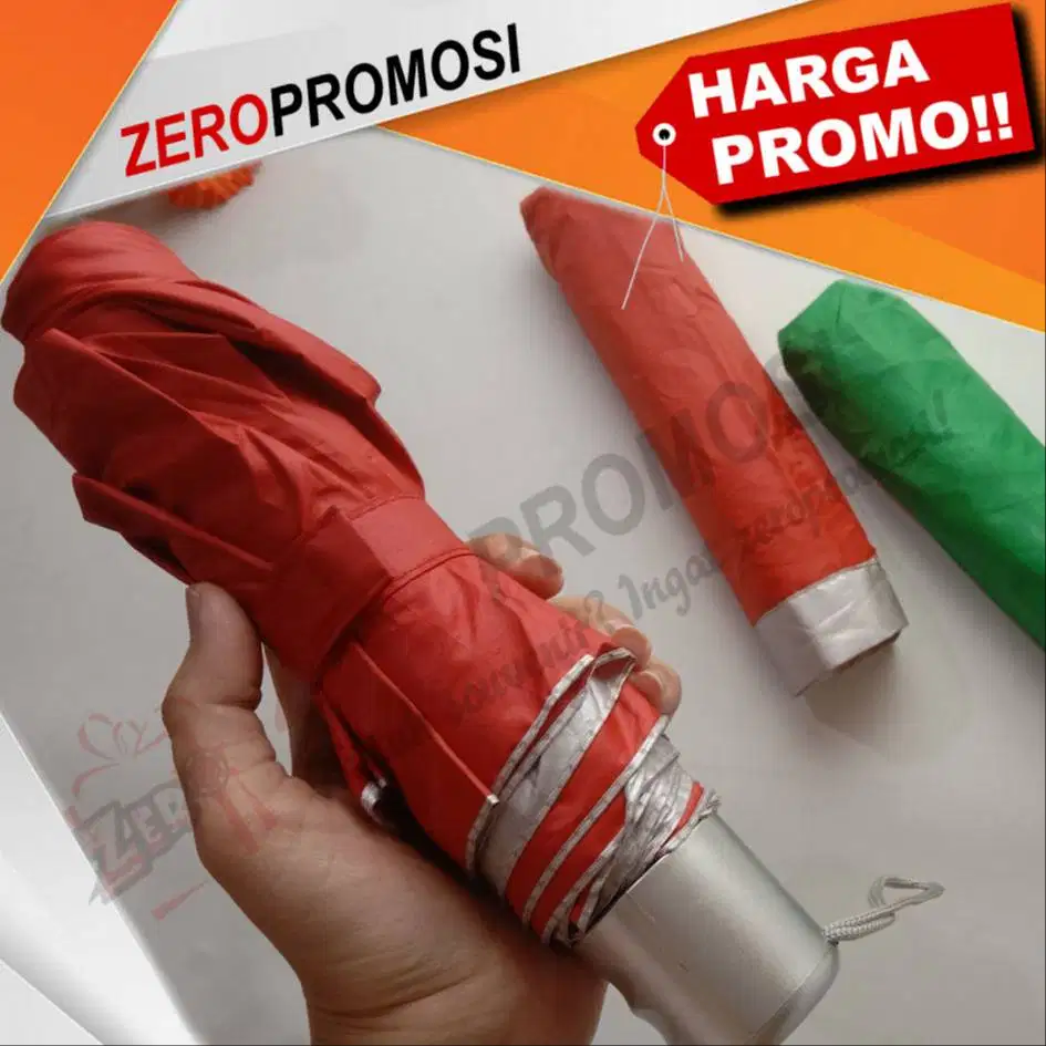 Payung Lipat 3 Kain Sarung (L3 002)