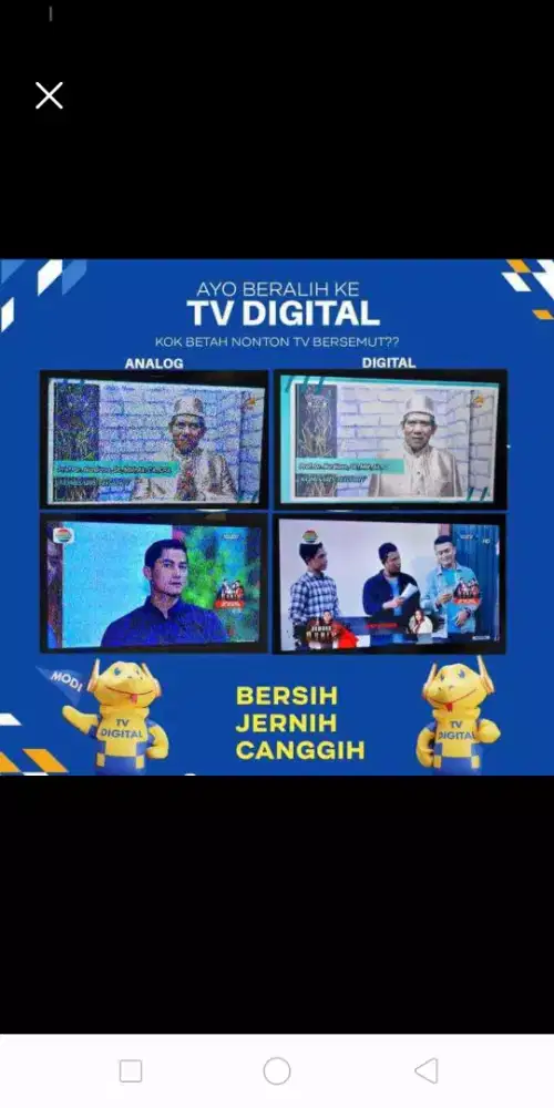 Nikmati Tyangan Tv Nasional spya jd Jrnih & Terang Sgera Psang STB