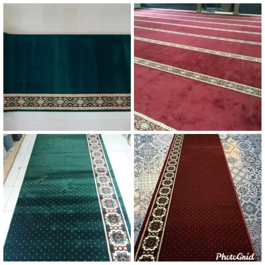 Karpet Sajadah Masjid Mecca Lokal dan Import