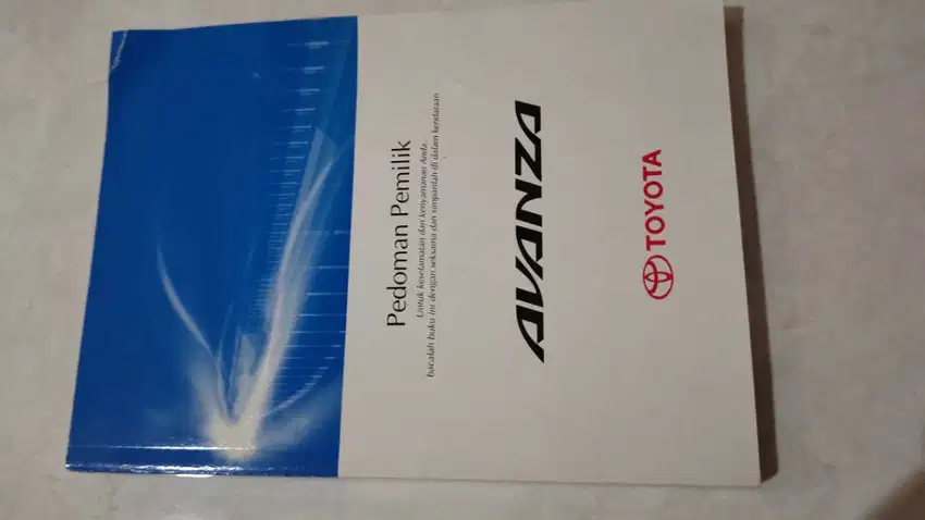 Buku Panduan Pemilik Kendaraan / Owner Manual Toyota AVANZA 2014