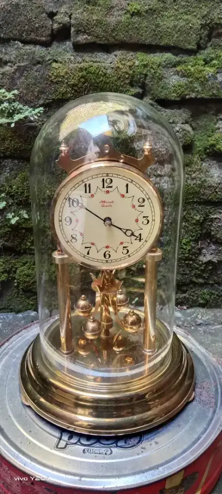 Jam meja Germany plat dial keramik