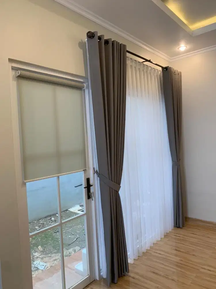 Gorden minimalis bahan blackout