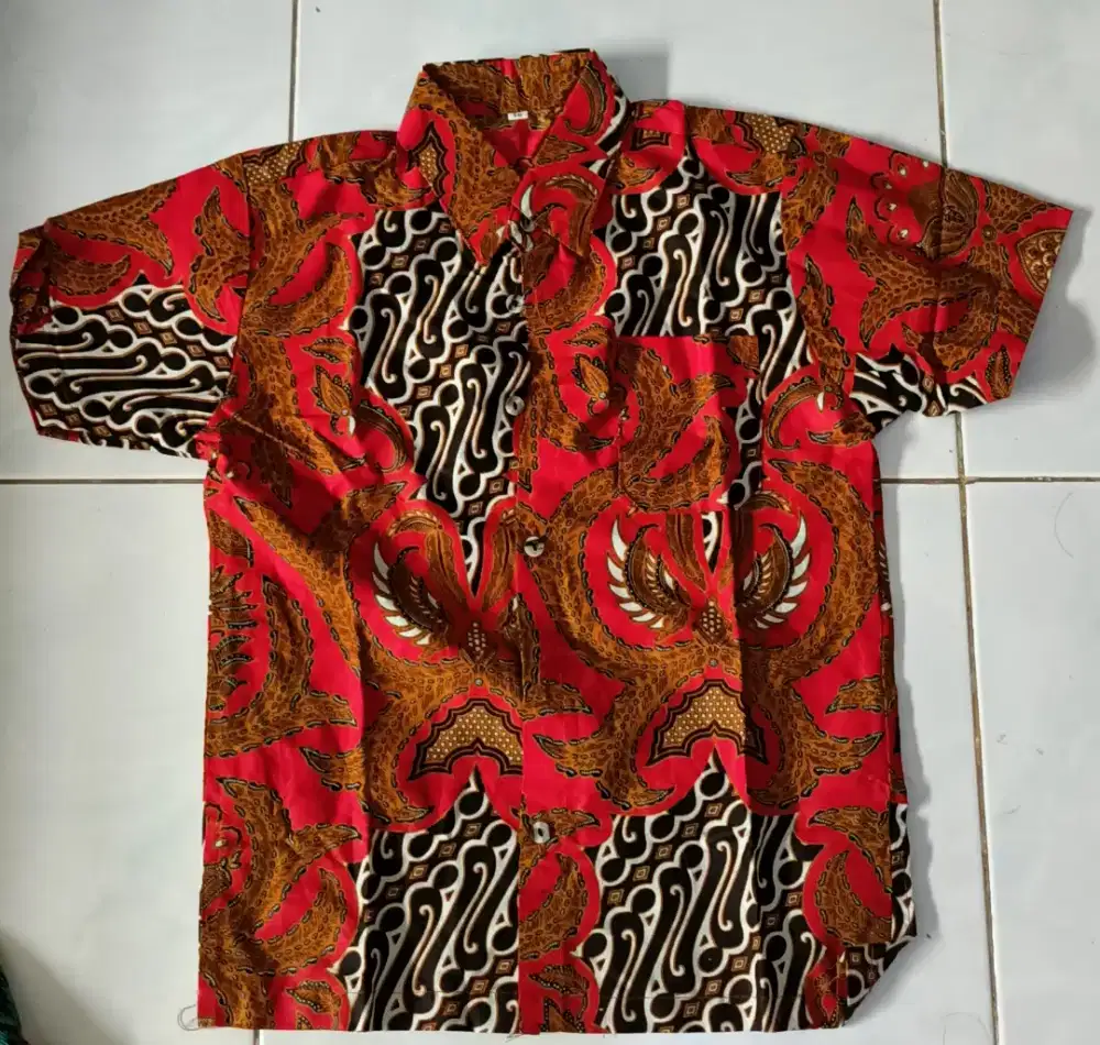 Baju Kemeja batik anak