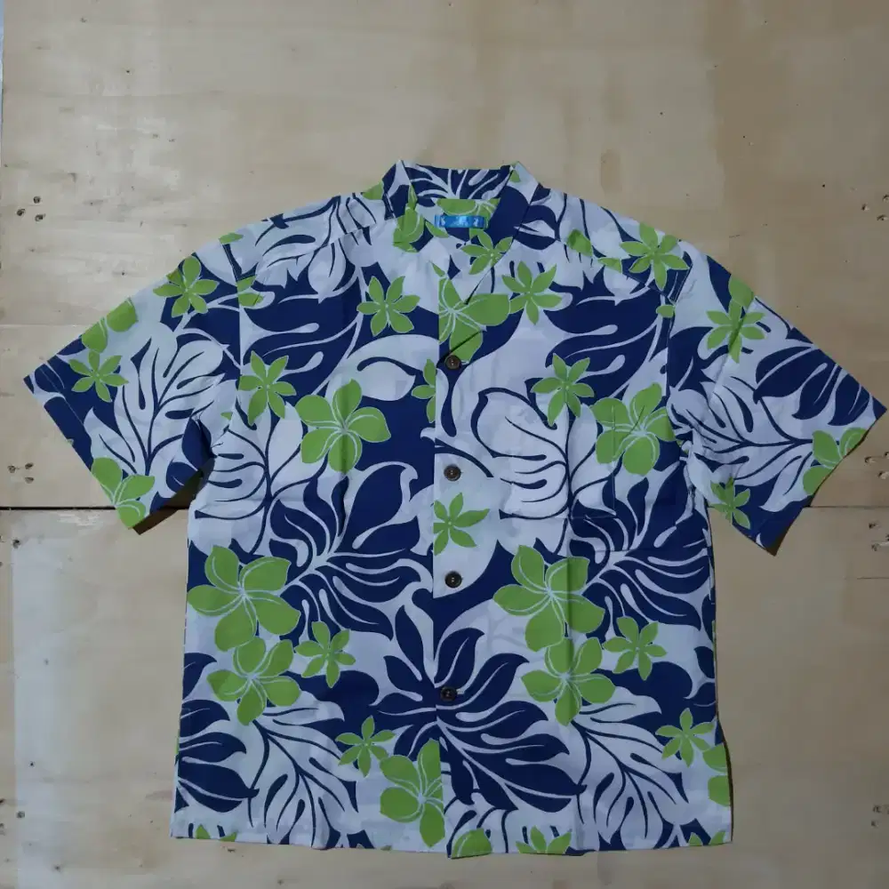 Kemeja Pantai Motif Bunga (KUKUi) Import Muraaah