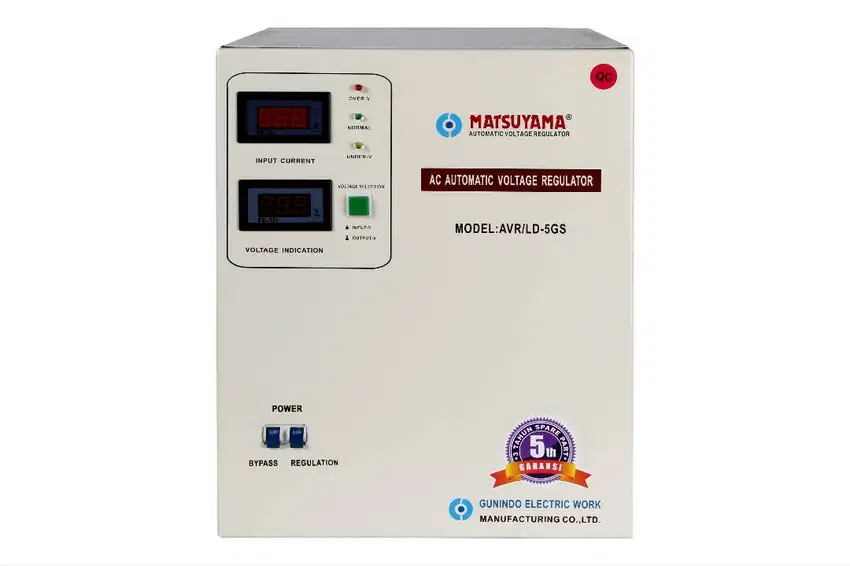 Stabilizer 5000Watt 1Phase