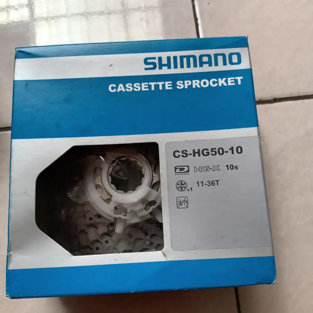 Sprocket Shimano HG50 11-36 T 10 speed