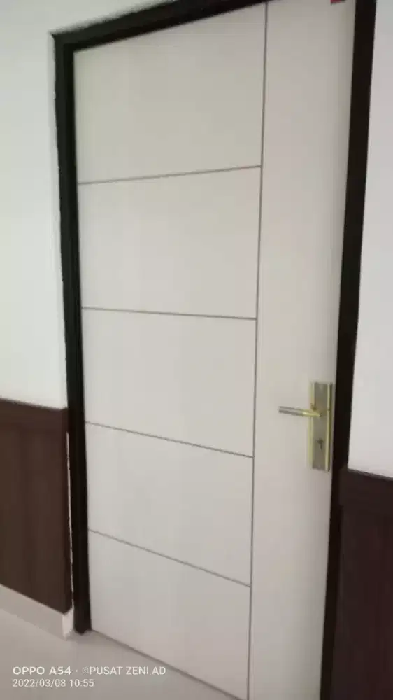 Pintu Angzdoor HDF Groove Ekonomy Plus